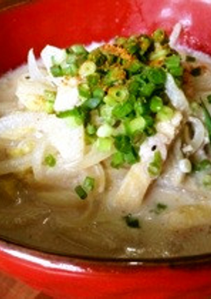 柚子胡椒風味のあったか豆乳うどん。-レシピのメイン写真