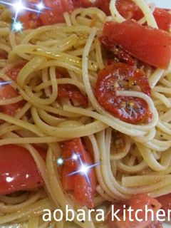 簡単過ぎるかもフレッシュトマトパスタ-レシピのメイン写真