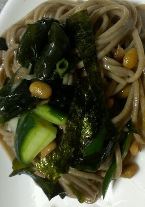 梅蕎麦サラダ-レシピのメイン写真