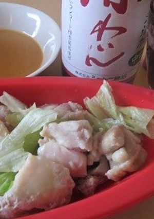 シリコンスチーマーでチキンサラダ♪-レシピのメイン写真