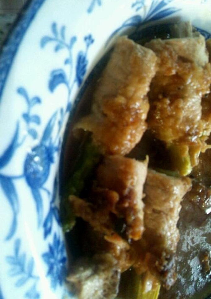 豚肉巻き～生姜焼き風～-レシピのメイン写真