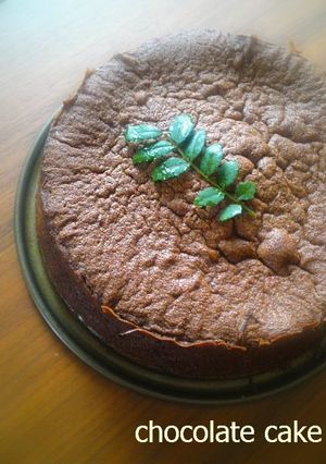 チョコケーキ-レシピのメイン写真