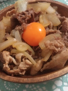 簡単!お手軽つゆだく牛丼-レシピのメイン写真