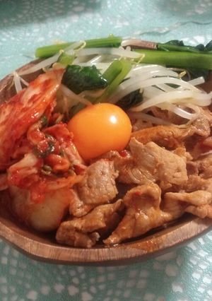 ランチや夕飯に！簡単ビビンバ-レシピのメイン写真