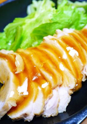 夏☆お酢でやわらか！鶏むね肉のさっぱり煮-レシピのメイン写真