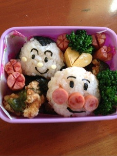 アンパンマンのお弁当♪キャラ弁(^^)-レシピのメイン写真