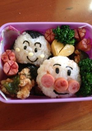 アンパンマンのお弁当♪キャラ弁(^^)-レシピのメイン写真