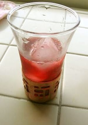 レンジで簡単♪プラムサワー-レシピのメイン写真