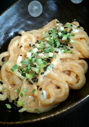 冷凍うどん☆明太子ソース-レシピのメイン写真