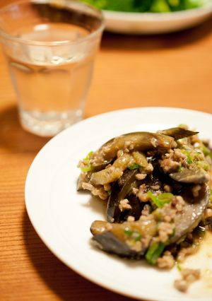 【杜氏流】ナスの中華風甘味肉噌炒め-レシピのメイン写真