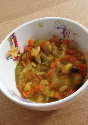 一歳離乳食☆キーマカレー☆-レシピのメイン写真