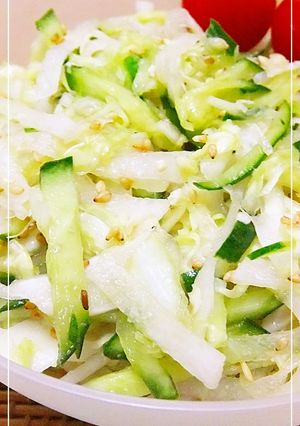 マヨなし大根サラダ＊ごま味噌ポン酢-レシピのメイン写真