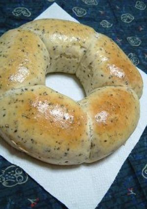 パン記録☆　さつまいものゴマごまパン♪-レシピのメイン写真