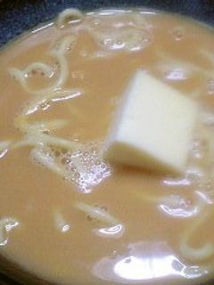 私の濃厚北海道味噌バターコーン風ラーメン-レシピのメイン写真