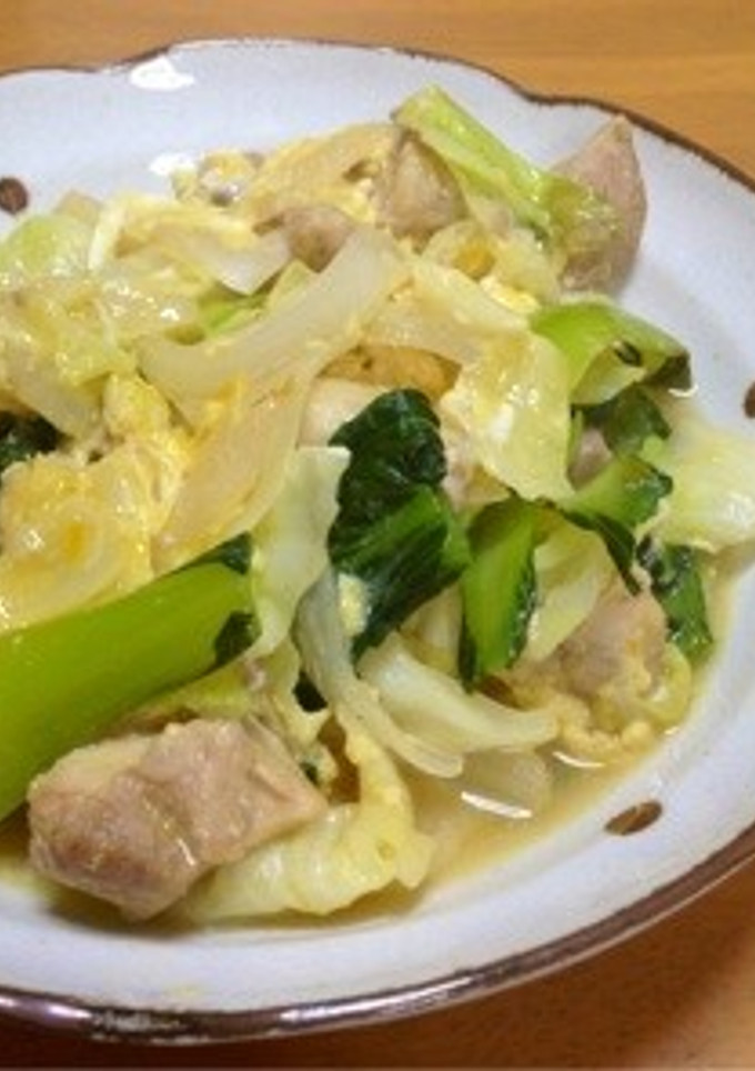 ＊鶏肉と野菜の卵炒め-レシピのメイン写真
