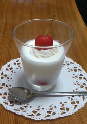 さくらんぼのムースゼリー-レシピのメイン写真