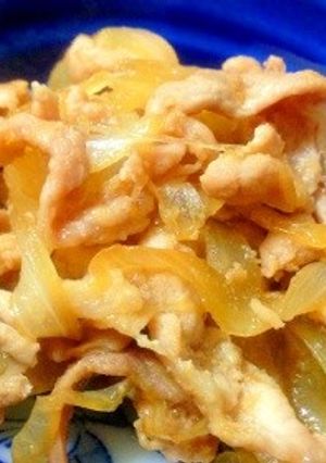 簡単！味濃いめ生姜焼き-レシピのメイン写真