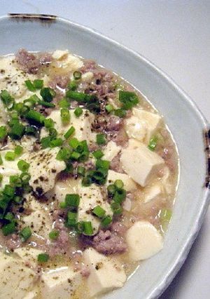やさしい白麻婆豆腐-レシピのメイン写真