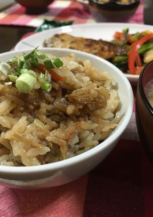 なめ茸ご飯-レシピのメイン写真