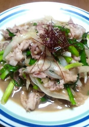 俺流！豚肉のスタミナ炒め-レシピのメイン写真