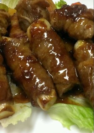 簡単！肉巻き-レシピのメイン写真