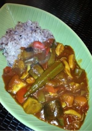 具だくさん夏野菜トマトカレー-レシピのメイン写真