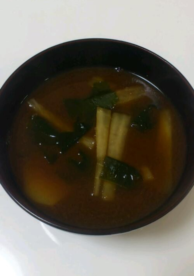 簡単！ 大根とじゃがいものお味噌汁-レシピのメイン写真