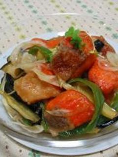 野菜たっぷり、さっぱりボリューム南蛮漬け-レシピのメイン写真