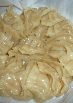 美味！蒸しエビ餃子-レシピのメイン写真