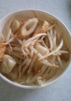 竹輪もやしカレー炒め-レシピのメイン写真