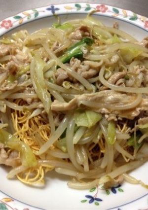 あんかけかたやきそば-レシピのメイン写真