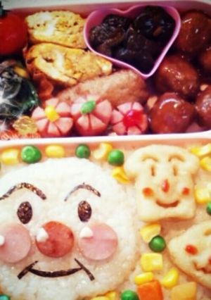 キャラ弁*アンパンマン-レシピのメイン写真