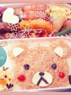 キャラ弁*リラックマ-レシピのメイン写真