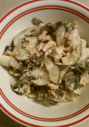 クラゲ・きゅうり・わかめの和え物-レシピのメイン写真