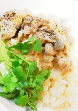 炊飯器で簡単☆シンガポールチキンライス風-レシピのメイン写真