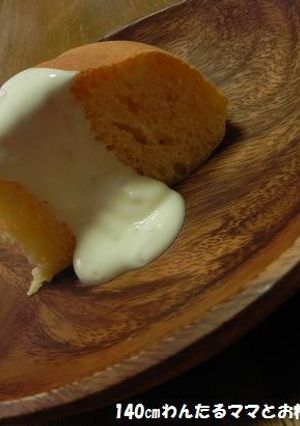 炊飯器で簡単★ヨーグルトクリームケーキ-レシピのメイン写真