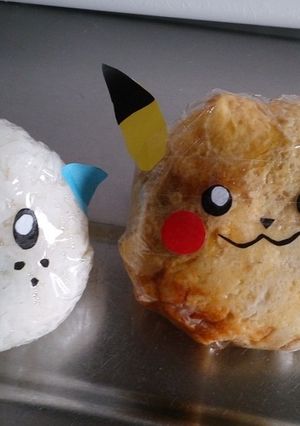 キャラおにぎりラップ-レシピのメイン写真