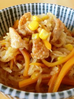 鷄皮で簡単・美味しい♪切り干し大根の煮物-レシピのメイン写真