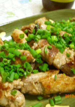 さっぱりナスの肉巻き～♪-レシピのメイン写真