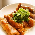焼肉のタレで♪肉巻きオニオンロール