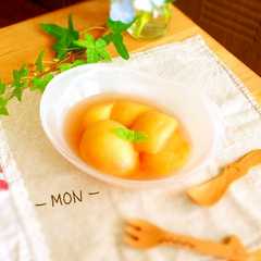 รูปของ 桃のコンポート♪( ´▽｀)