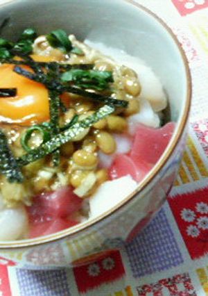 ☆まぐろ納豆丼-レシピのメイン写真