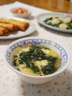 簡単*モロヘイヤの中華スープ-レシピのメイン写真