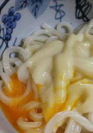 チーズ釜たまうどんっ-レシピのメイン写真