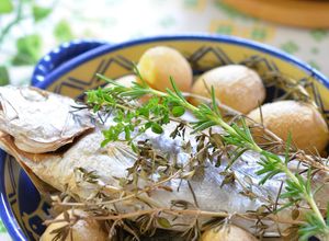イシモチの香草焼き☆ふんわり仕立て♪-レシピのメイン写真