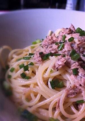 シンプル＊和風ツナパスタ-レシピのメイン写真