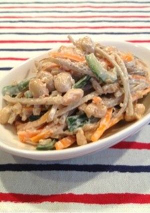 大豆とごぼうのサラダ-レシピのメイン写真