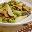 枝豆とエリンギのガーリックマヨ炒め