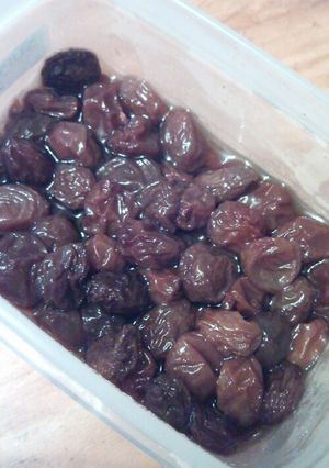 レンジでラムレーズン-レシピのメイン写真