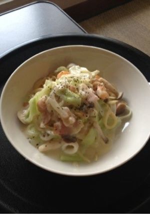 余ったビシソワーズでクリーム風パスタ-レシピのメイン写真